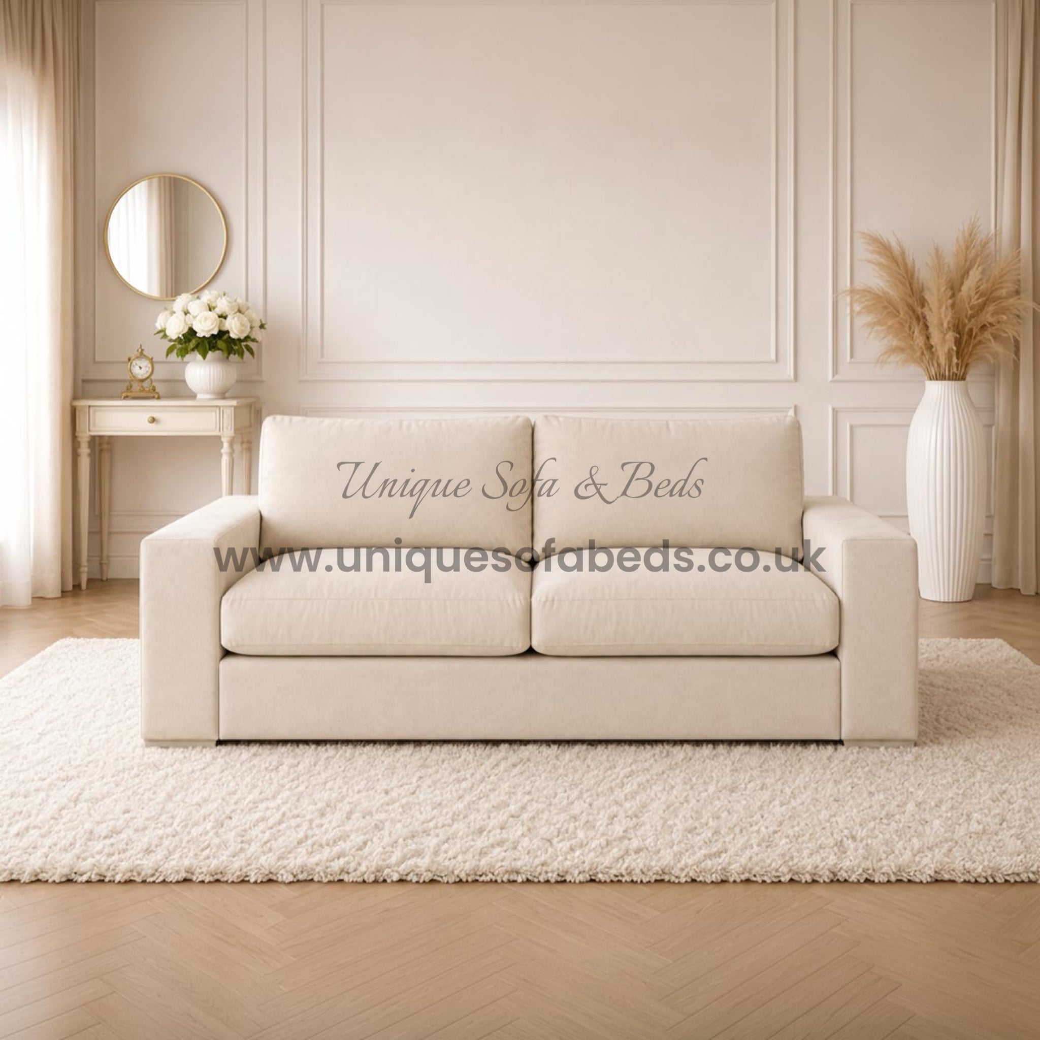 Olivia 3+2+1 Sofa Set – Modern Luxury Fabric Sofa Suite