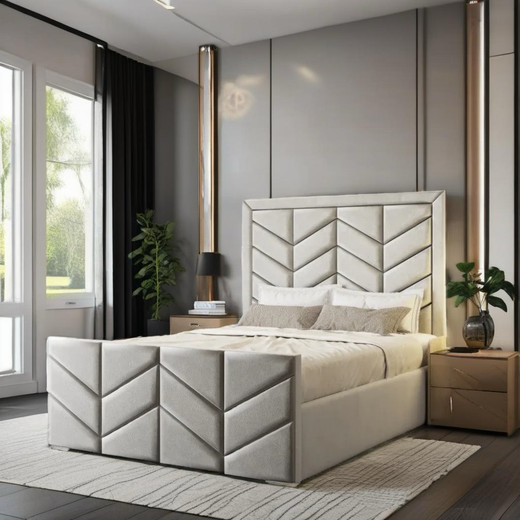 Bailey bed frame with storage option available