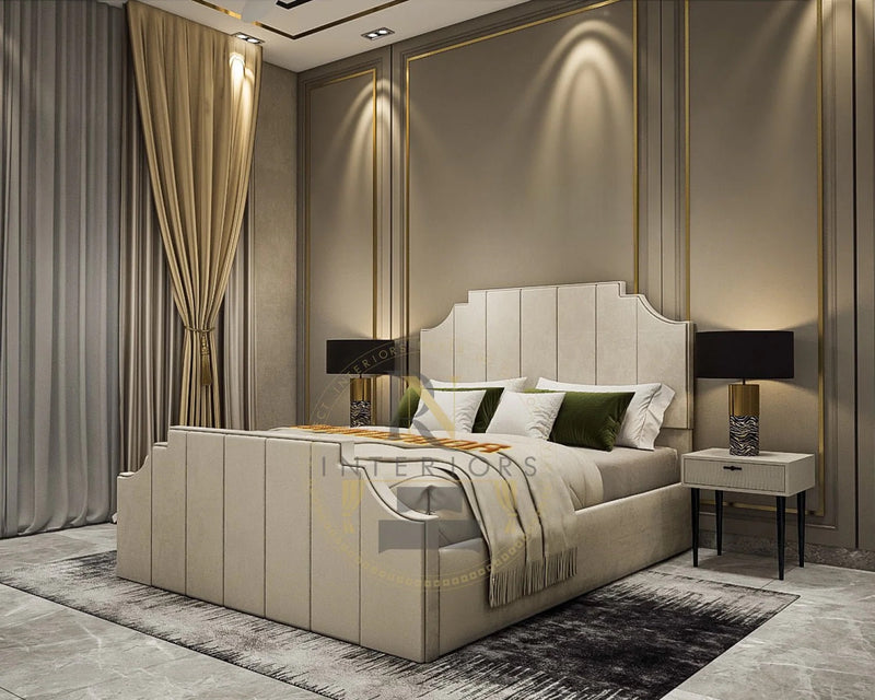 Paradise Luxe Velvet Bed Frame with Storage option available