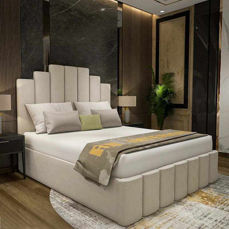 Isabella Luxe Velvet Bed Frame with Storage option available