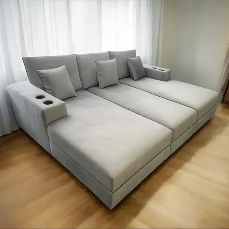 Charles Cinema Sofa – Luxury Deep Seat Home Cinema Sofa with Cup Holders