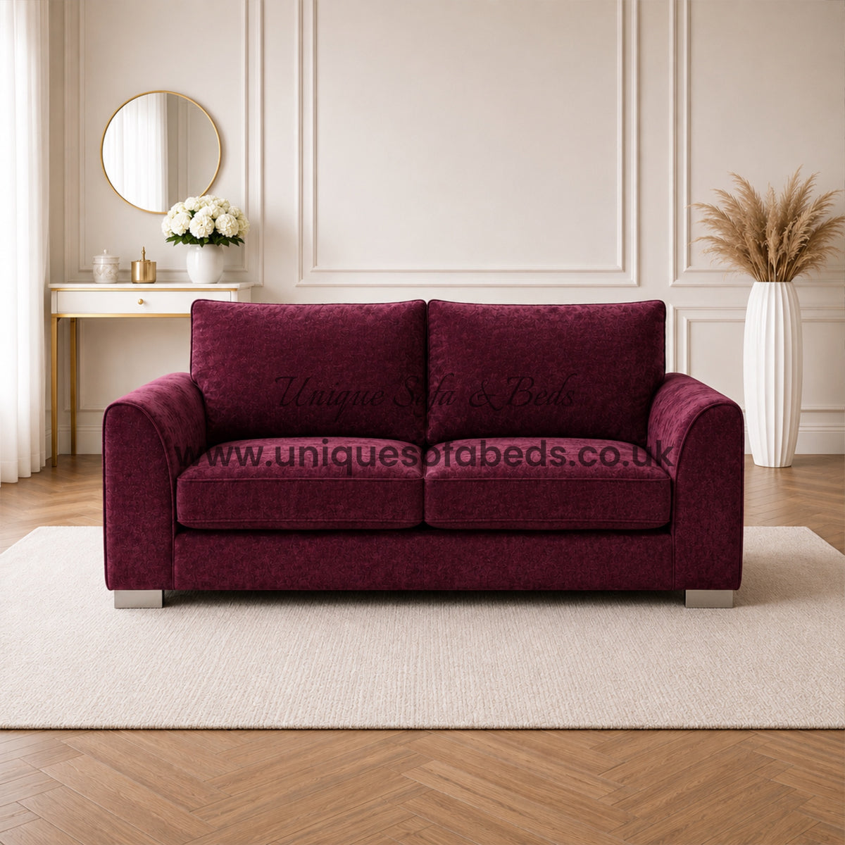 Dylan Modern Fabric 3+2+1 Sofa Set – Deep Cushion Living Room Suite