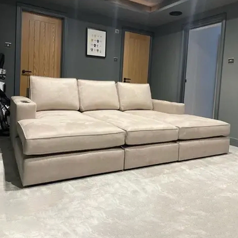 Charles Cinema Sofa – Luxury Deep Seat Home Cinema Sofa with Cup Holders
