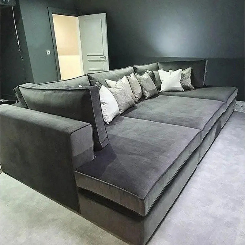 Charles Cinema Sofa – Luxury Deep Seat Home Cinema Sofa with Cup Holders