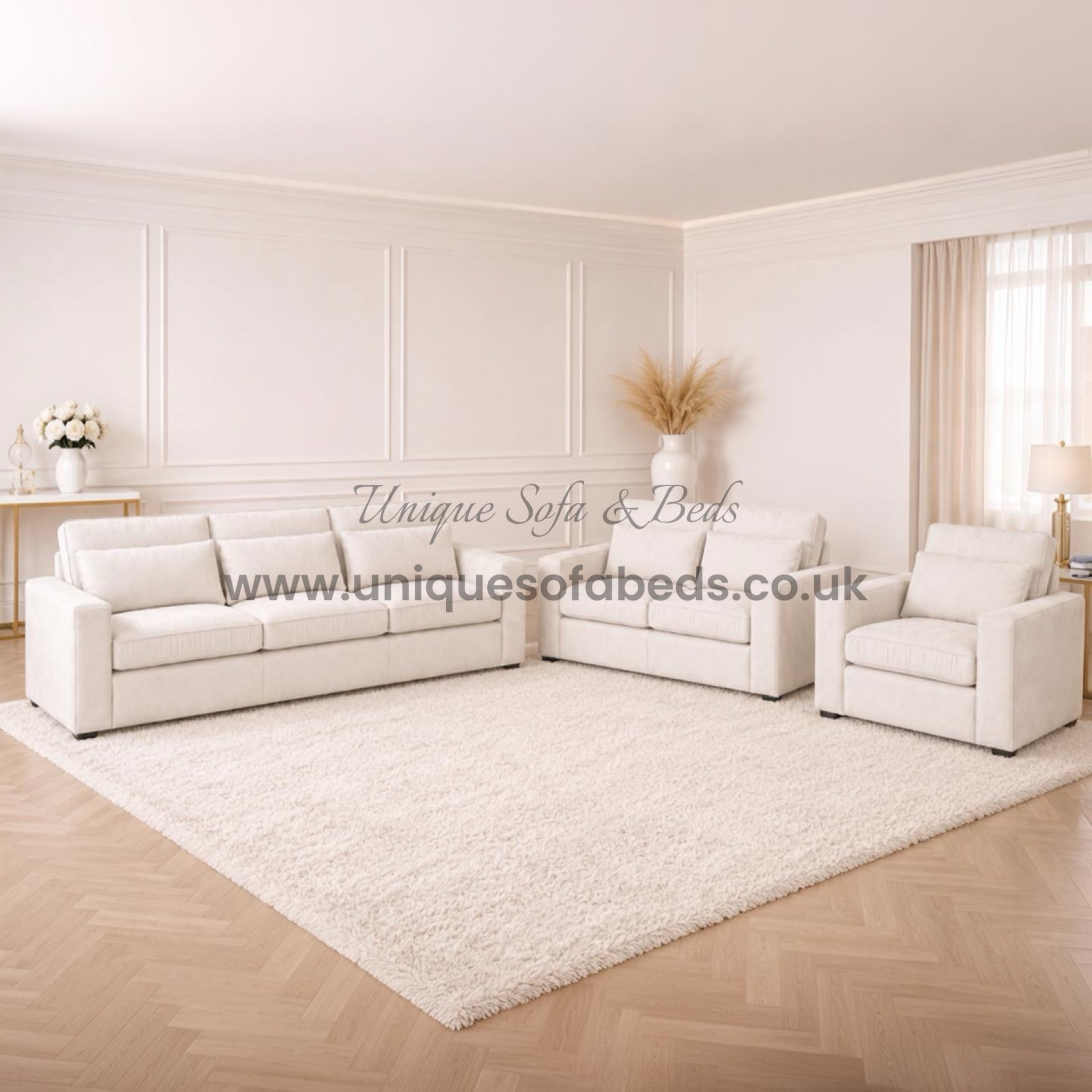 Kiana Corner Sofa – Modern Luxury Fabric Corner Sofa