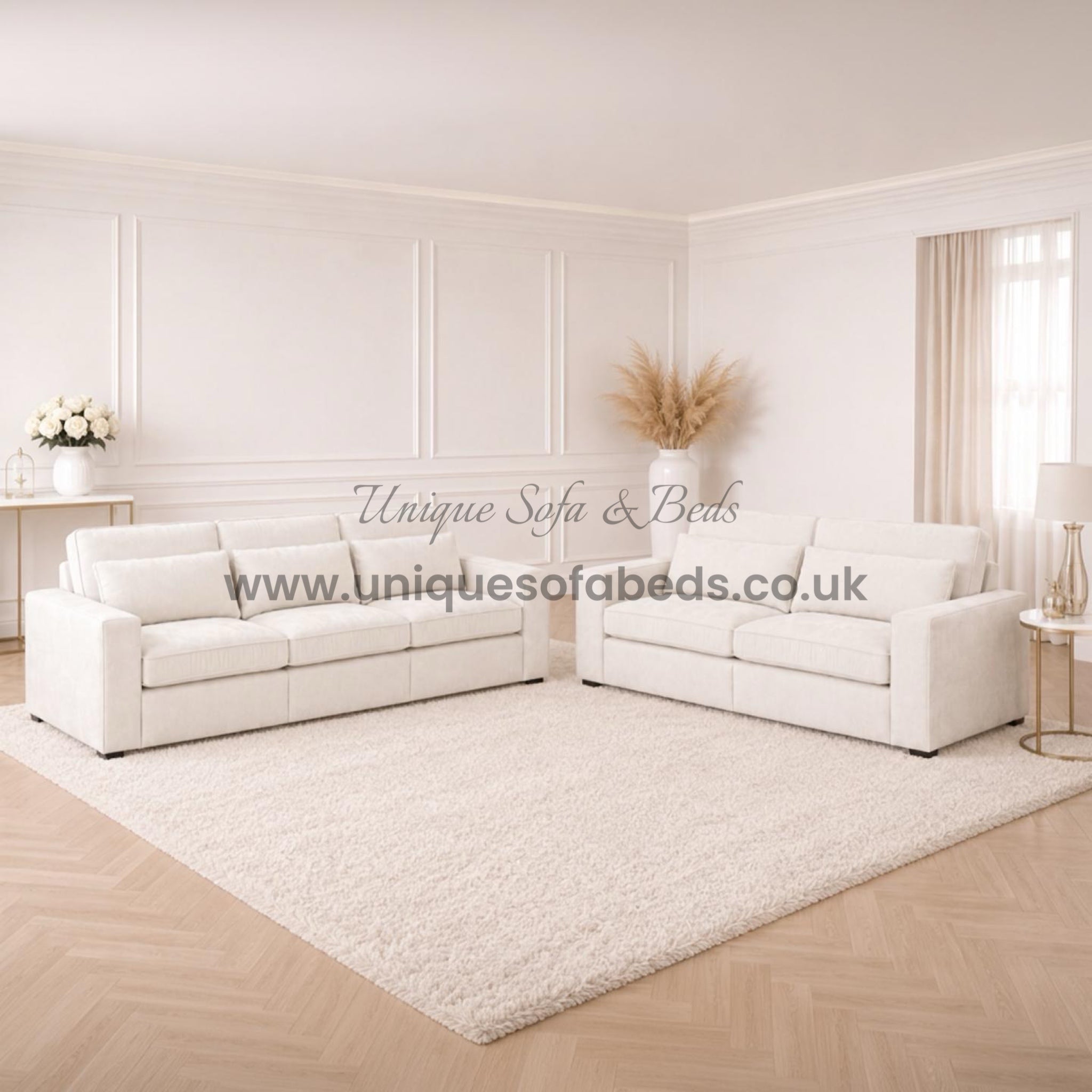 Kiana Corner Sofa – Modern Luxury Fabric Corner Sofa