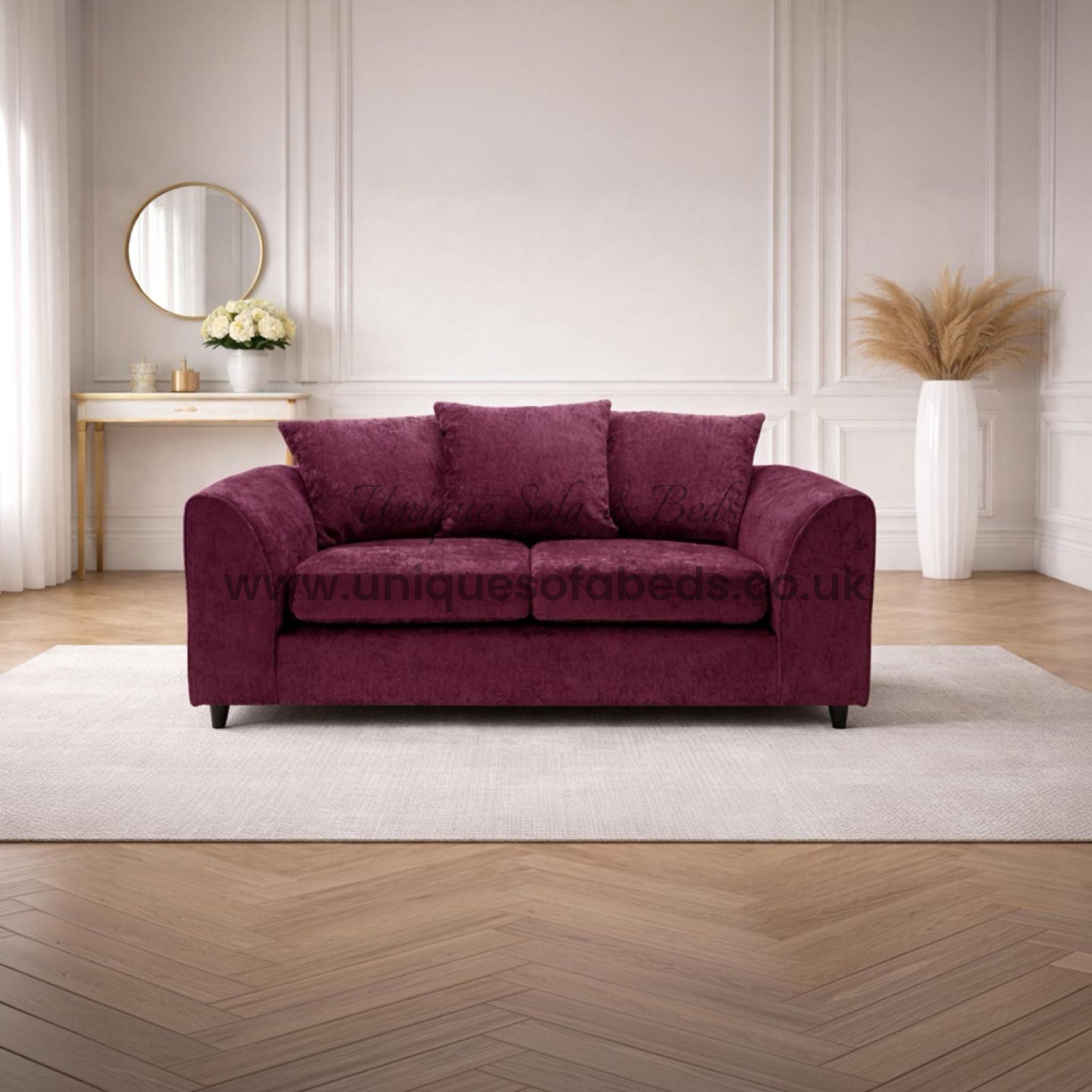 Dylan Modern Fabric 3+2+1 Sofa Set – Deep Cushion Living Room Suite