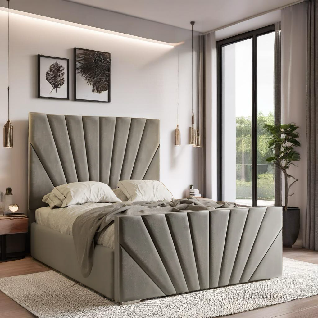 Tokyo Sunrise bed frame with storage option available