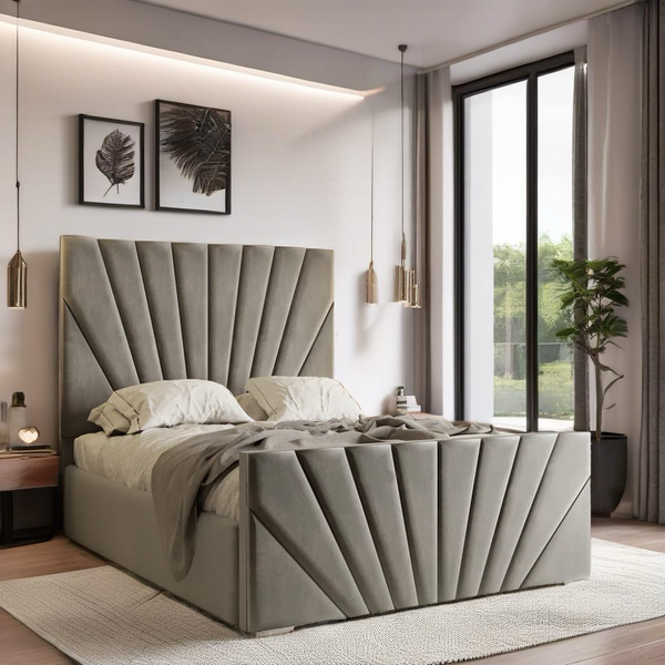 Tokyo Sunrise bed frame with storage option available