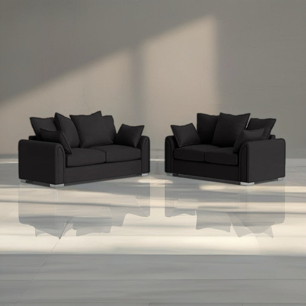 2+3 Seater Windsor Luxe Velvet Sofa Set