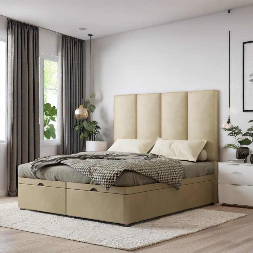 Victoria Divan bed frame with ottoman storage option available