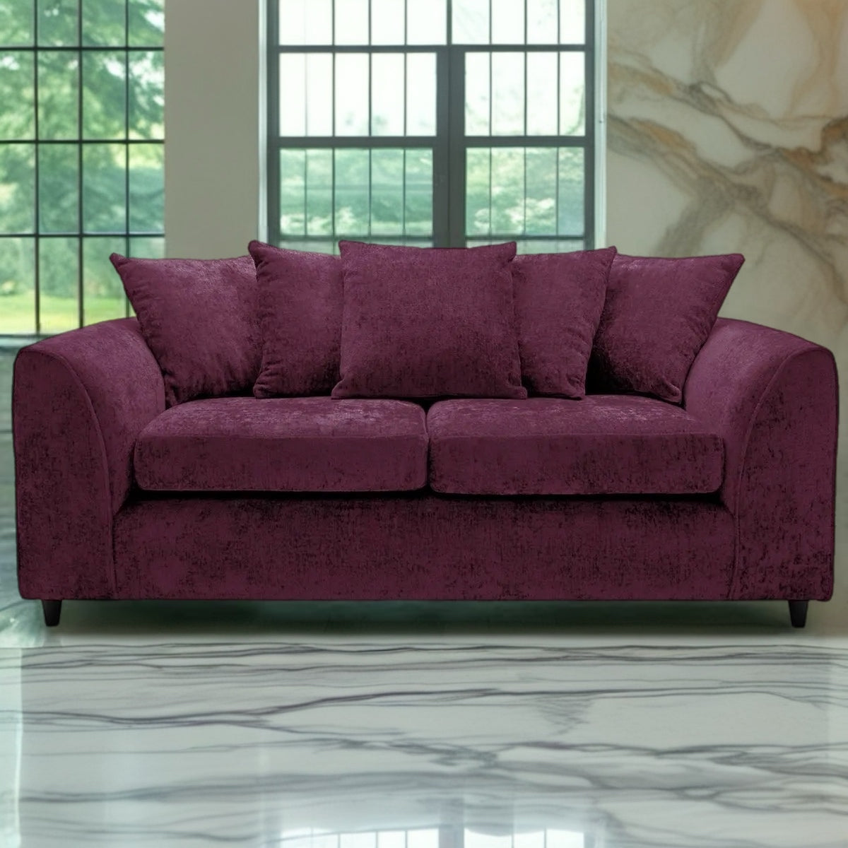 Dylan 3 Seater Luxe Velvet Sofa