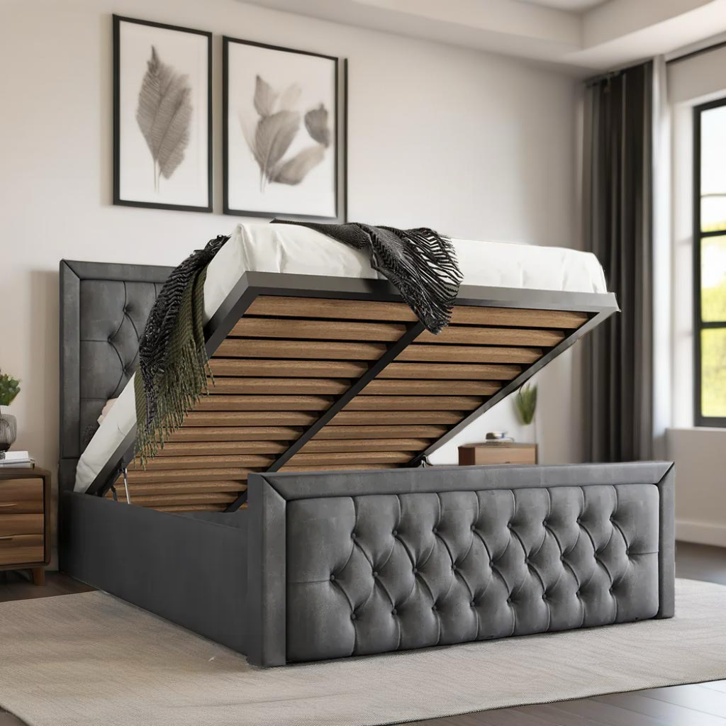 Hilton Bed Frame with storage option available