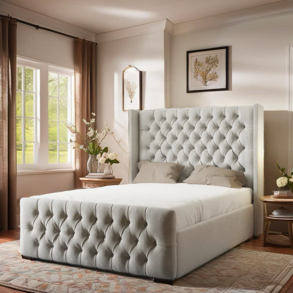 jensson bed frame with storage option available