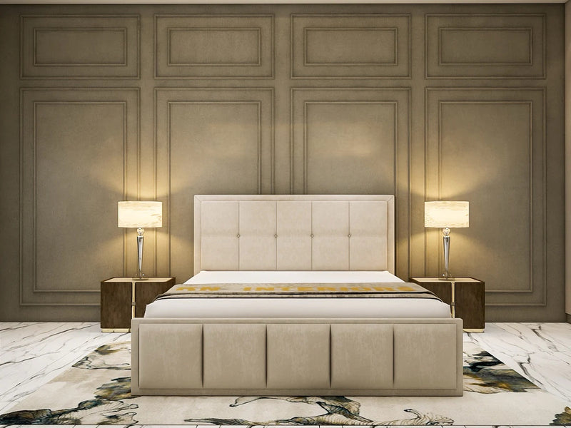 Dior Luxe Velvet Bed Frame with Storage option available