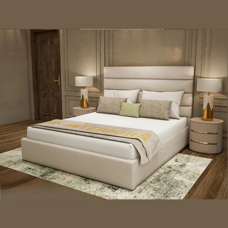 Julia Luxe Velvet Bed Frame with Storage option available