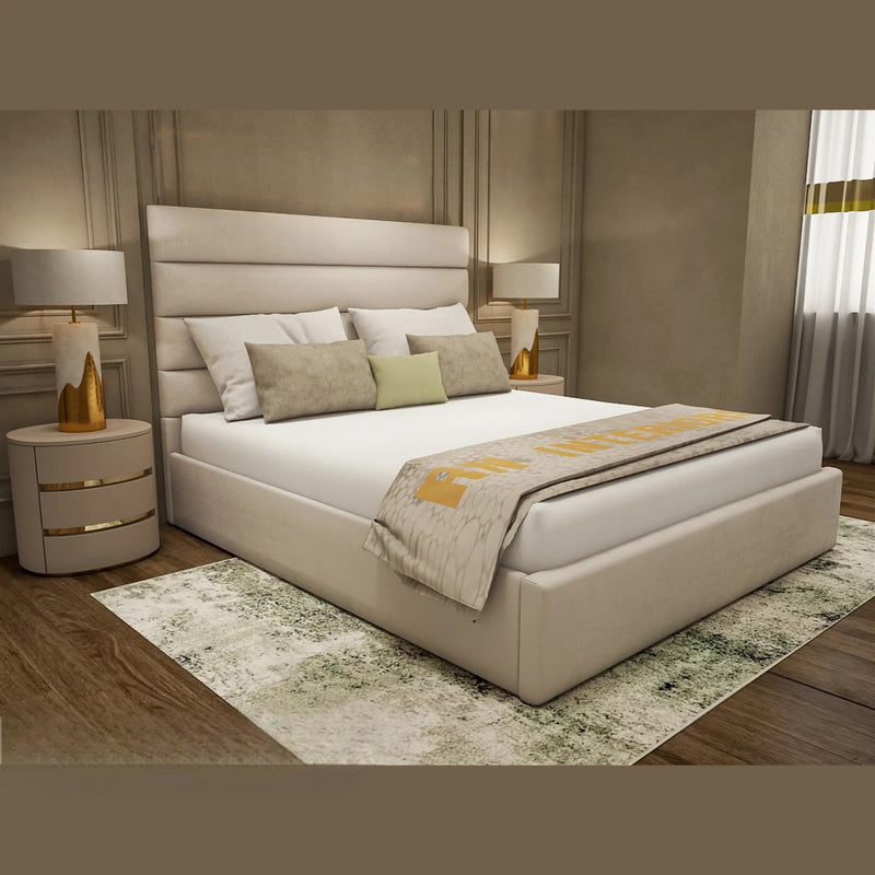 Julia Luxe Velvet Bed Frame with Storage option available