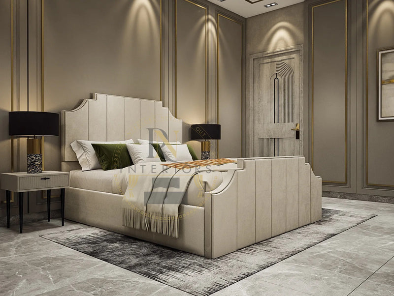 Paradise Luxe Velvet Bed Frame with Storage option available